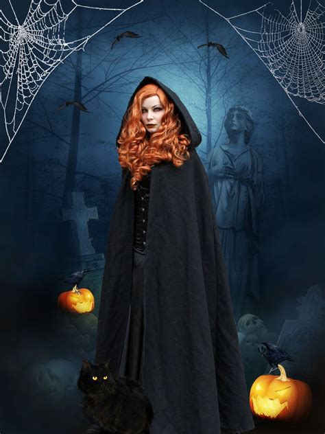 The association between witches and halloween